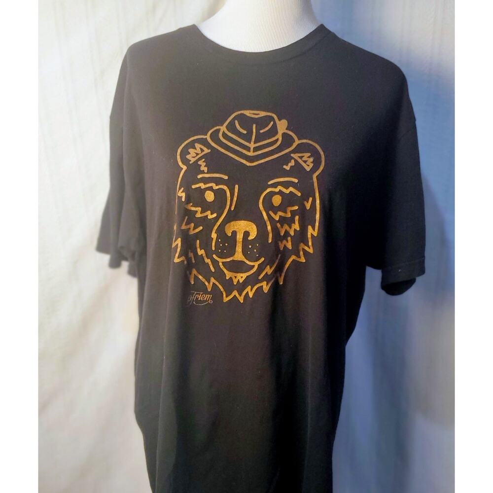 American Apparel Clothing Urban Street Wear XL Black Cali Bear Very Soft